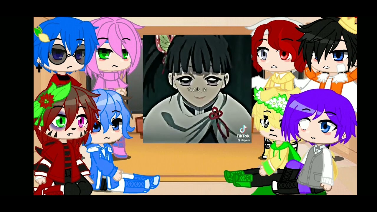 los compas reaccionan a kanao // 1/? // 🌸•Valeri_Gacha132•🌸