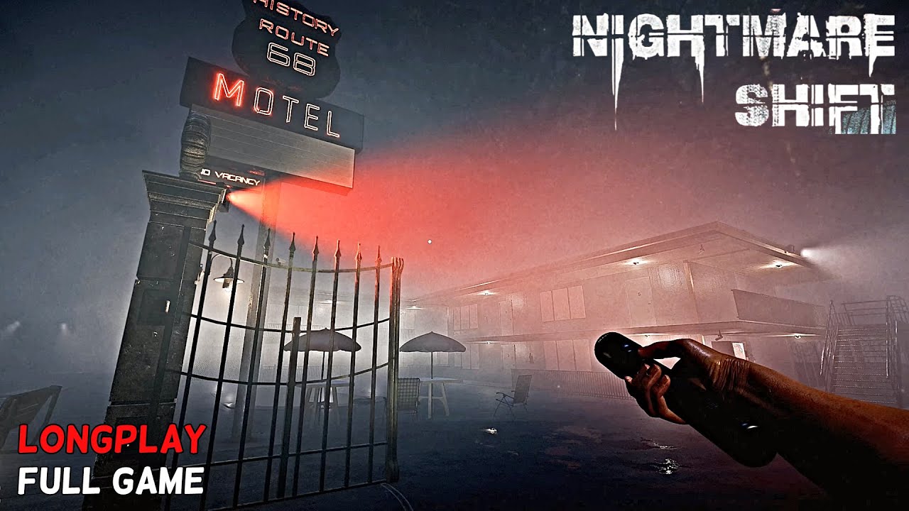 Nightmare Shift - Creepy Night Shift at a Remote Motel | Indie Horror Game