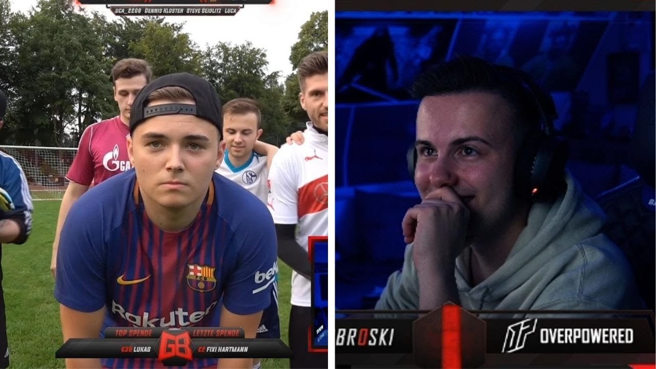 GamerBrother REAGIERT auf CREW VOLLEY FUSSBALL CHALLENGE 🤣🤣 | GamerBrother Stream Highlights