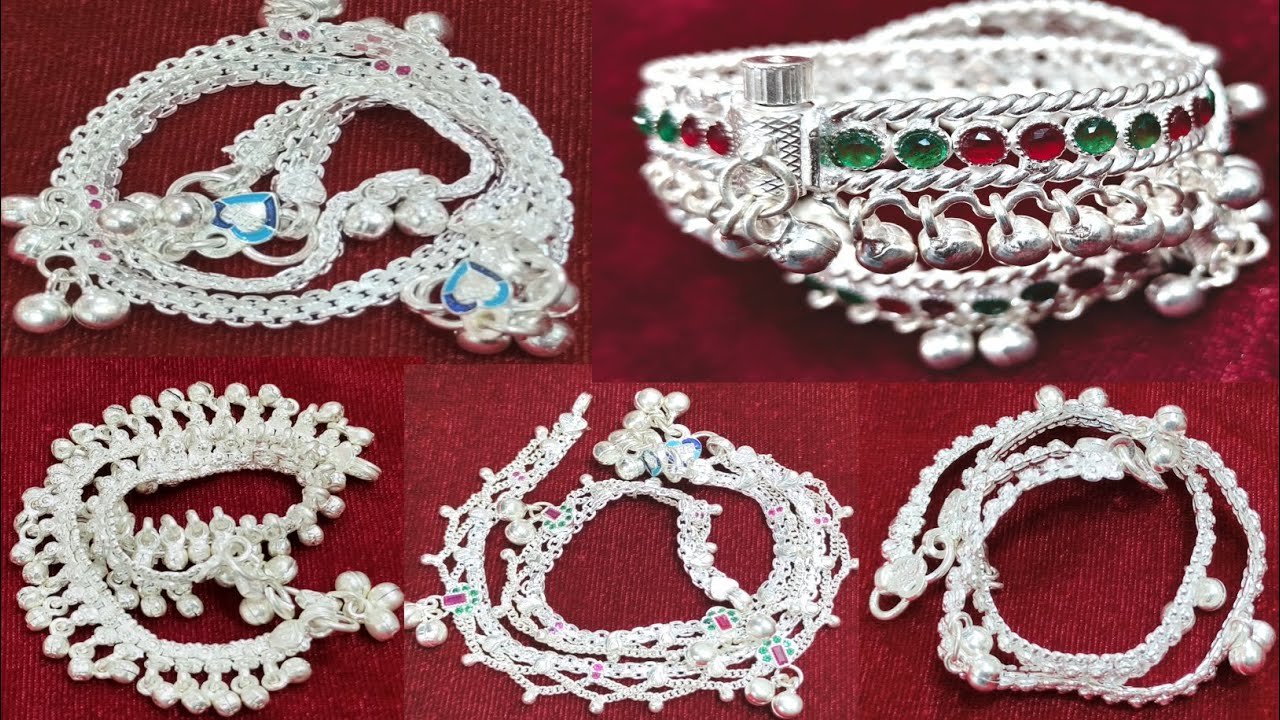 Silver Anklets Baby Payal || चांदी का बच्चों के लिए पायल || देखिए दोस्तों डिजाइन वजन और कीमत 
