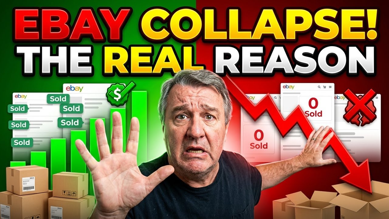 eBay Sales Fell Off a Cliff This Week &mdash; The REAL Reason Sellers Are Panicking!