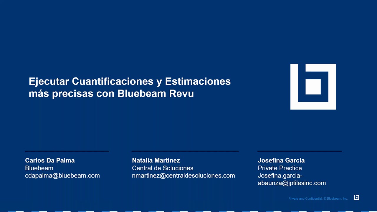 Ejecutar Cuantificaciones y Estimaciones más precisas con Bluebeam Revu