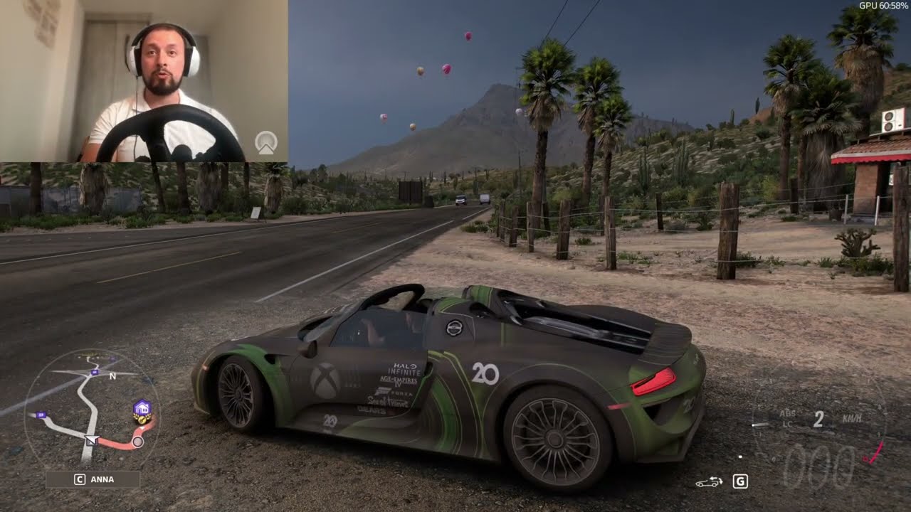880 HP Porsche 918 Spyder - Forza Horizon 5 - g923 TrueForce (Force Feedback) Wheel