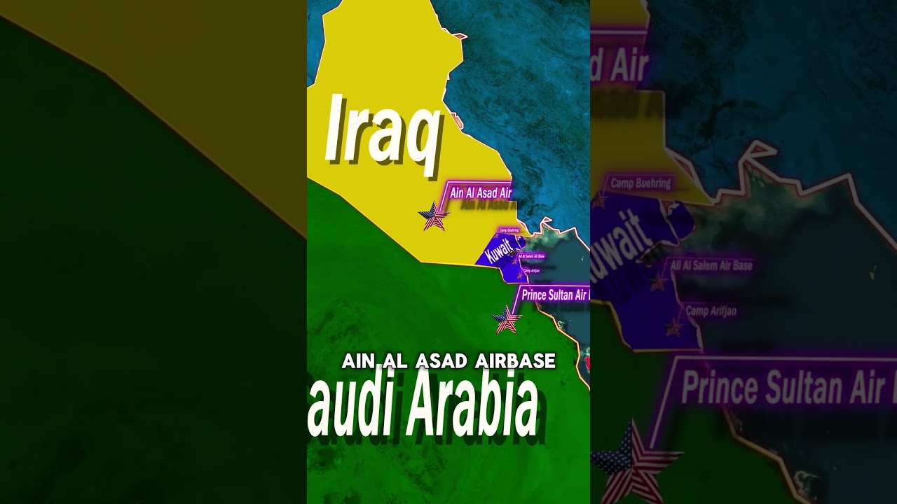11 постоянных военных баз США на Ближнем Востоке к 2026 году