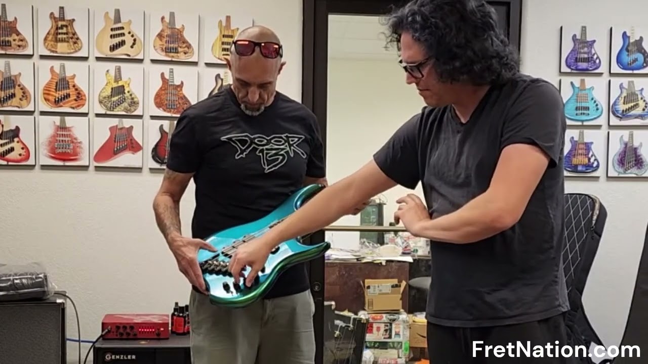 Unboxing a New Dingwall Z3 6-String Bass!