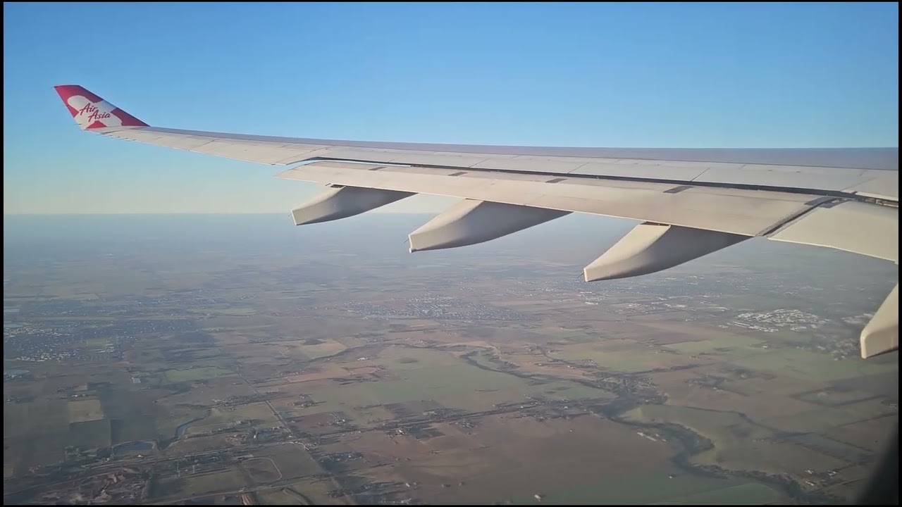 AirAsia X Airbus A330-300 9M-XXE D7219 Takeoff from Melbourne