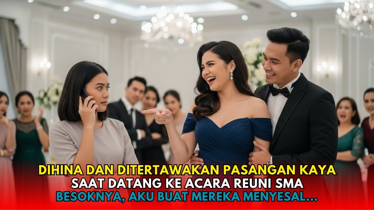Dihina Dan Ditertawakan Pasangan Kaya Saat Hadiri Acara Reuni... Besoknya Mereka Menyesal!