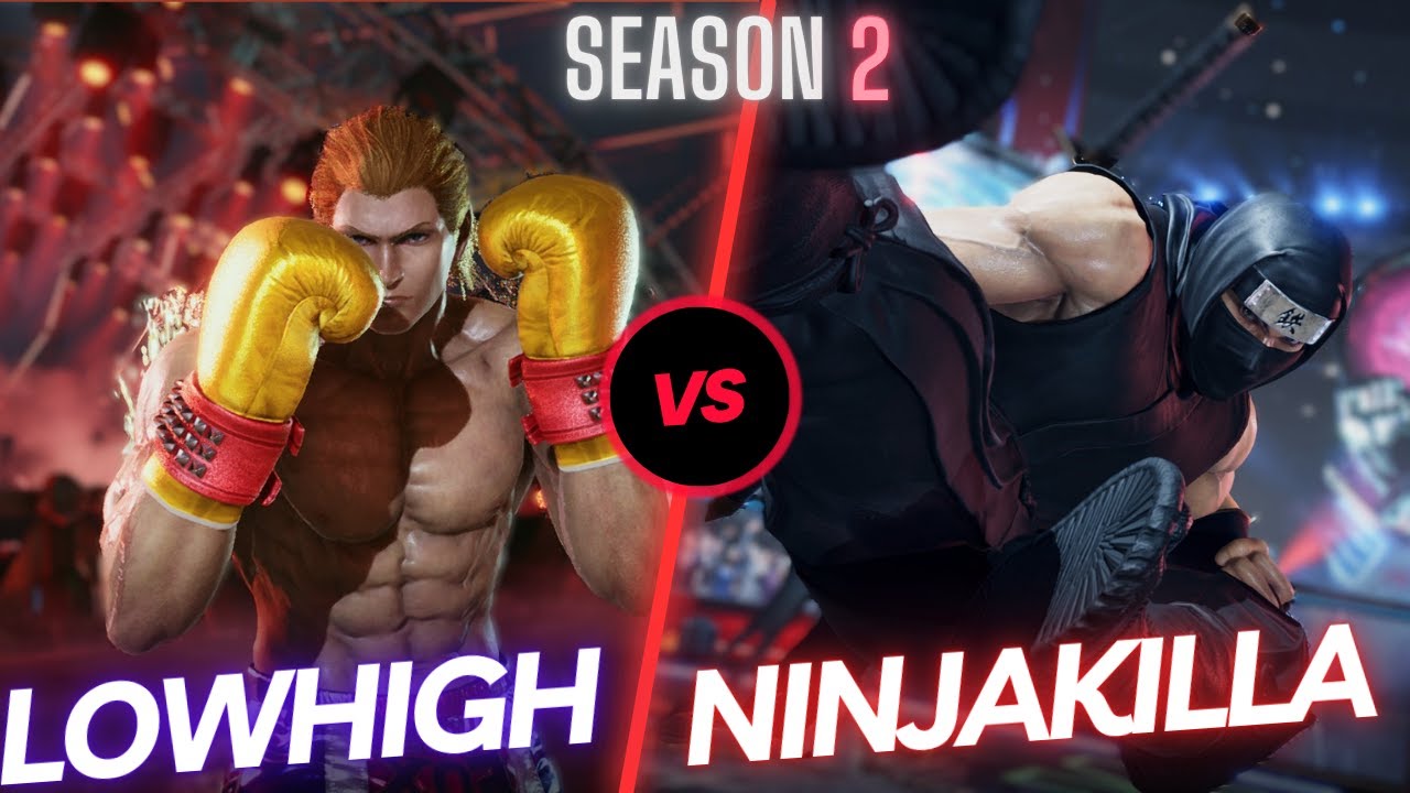 Tekken 8 | NinjaKilla (Law) VS LowHigh (Steve) Ranked Match