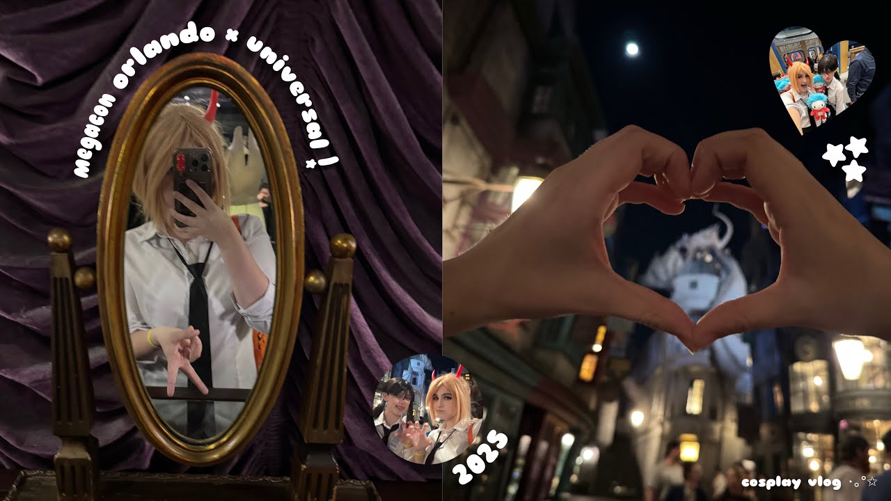 MEGACON ORLANDO X UNIVERSAL VLOG  ☆ 2025 ☆