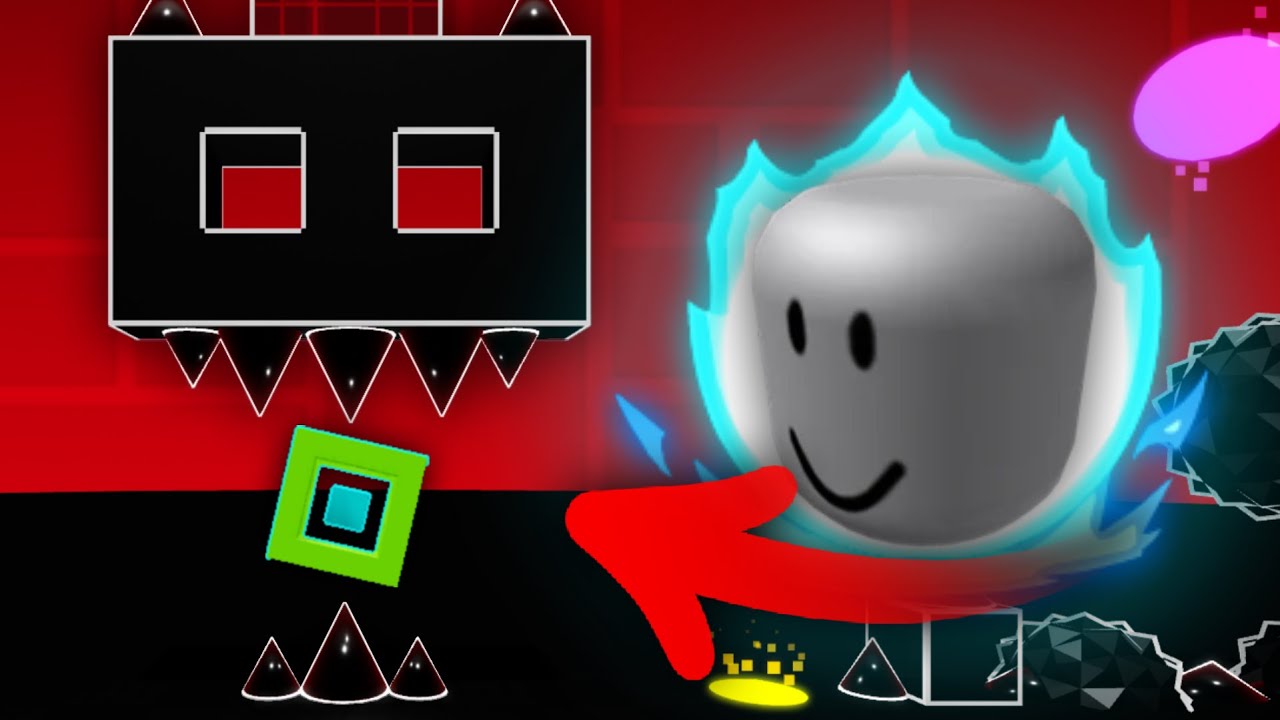 GEOMETRY DASH, só que em 3D no ROBLOX