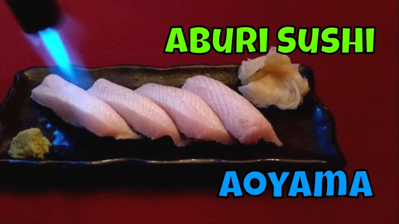 How to make Aburi Sushi with Hamachi Belly | Aoyama Sushi in Toronto | Travelling Foodie