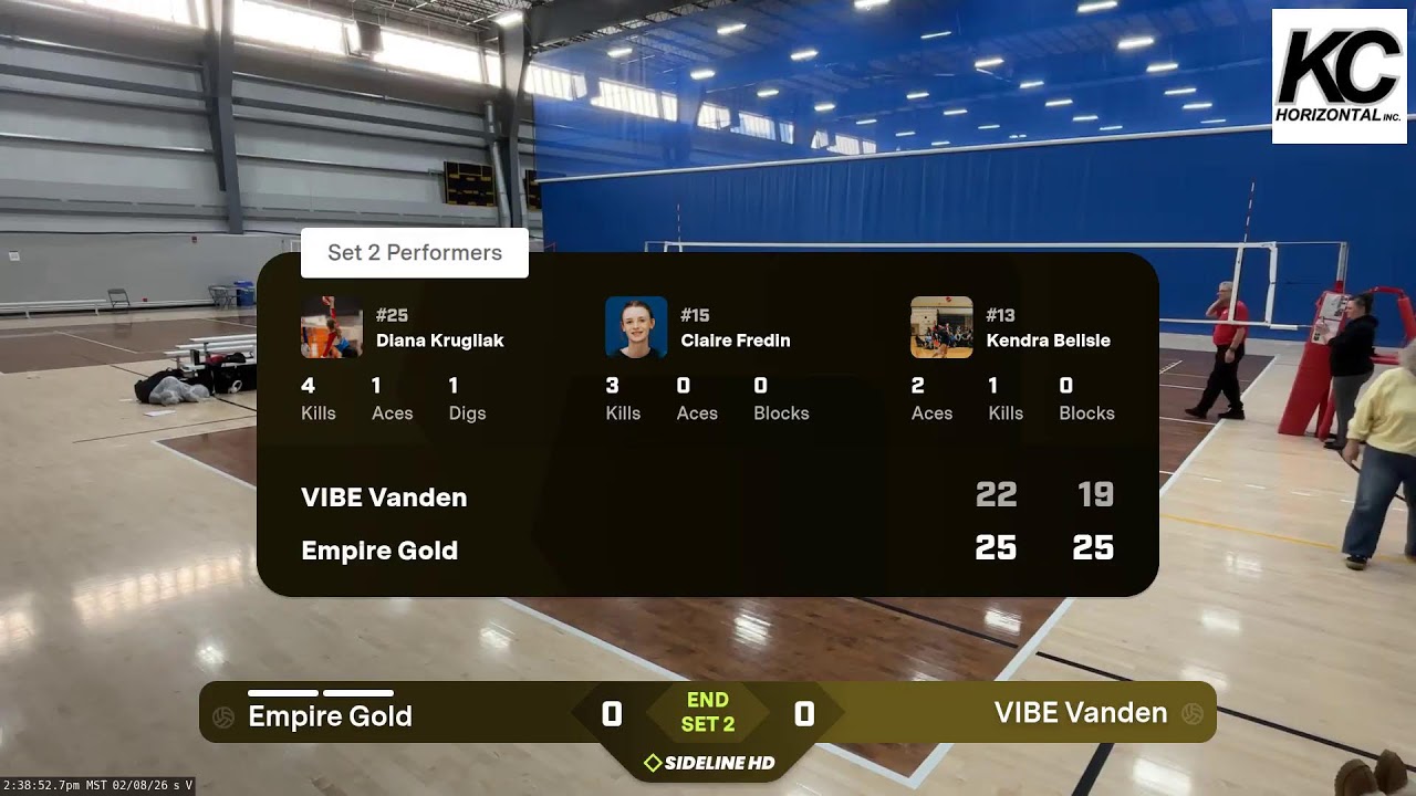 Empire Gold vs. VIBE Vanden (2026.02.08)