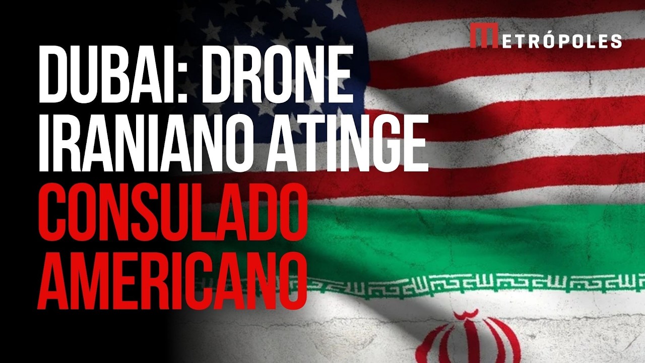 Consulado dos Estados Unidos em Dubai &eacute; atingido por drone do Ir&atilde;