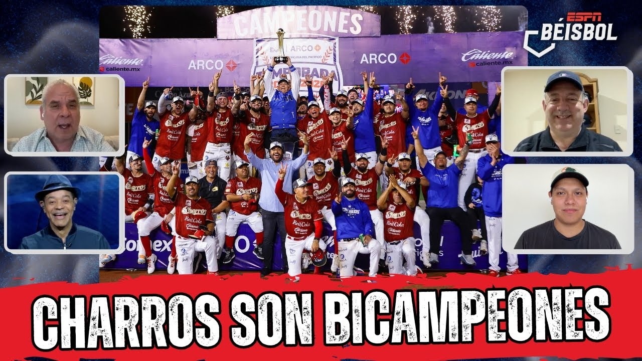 CHARROS DE JALISCO son BICAMPEONES de MÉXICO y van por la SERIE DEL CARIBE en CASA | ESPN Beisbol