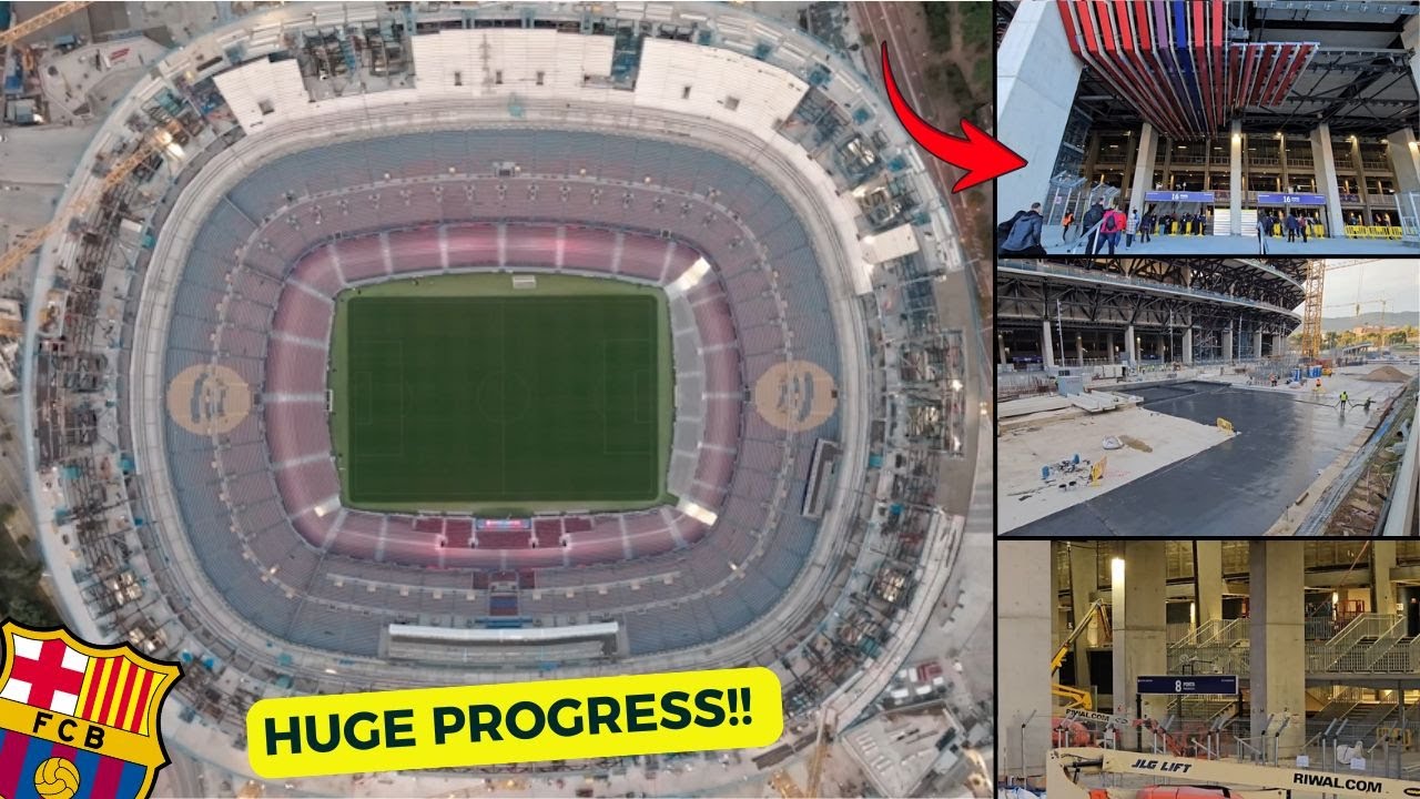 Spotify Camp Nou Renovation Update (November, 2025) | Big Developments Across the Stadium