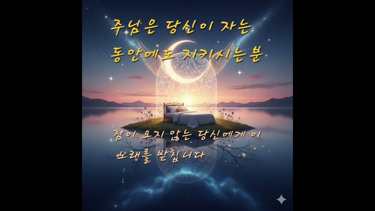잠이 오지않는 당신에게 | 불면증 | 우리가 자는 동안에도 하나님은 일하신다 #하나님 #불면증 #수면CCM #완벽한안식 #잠잘때듣는찬양 #몽환적인CCM #하나님의품 #평안한밤