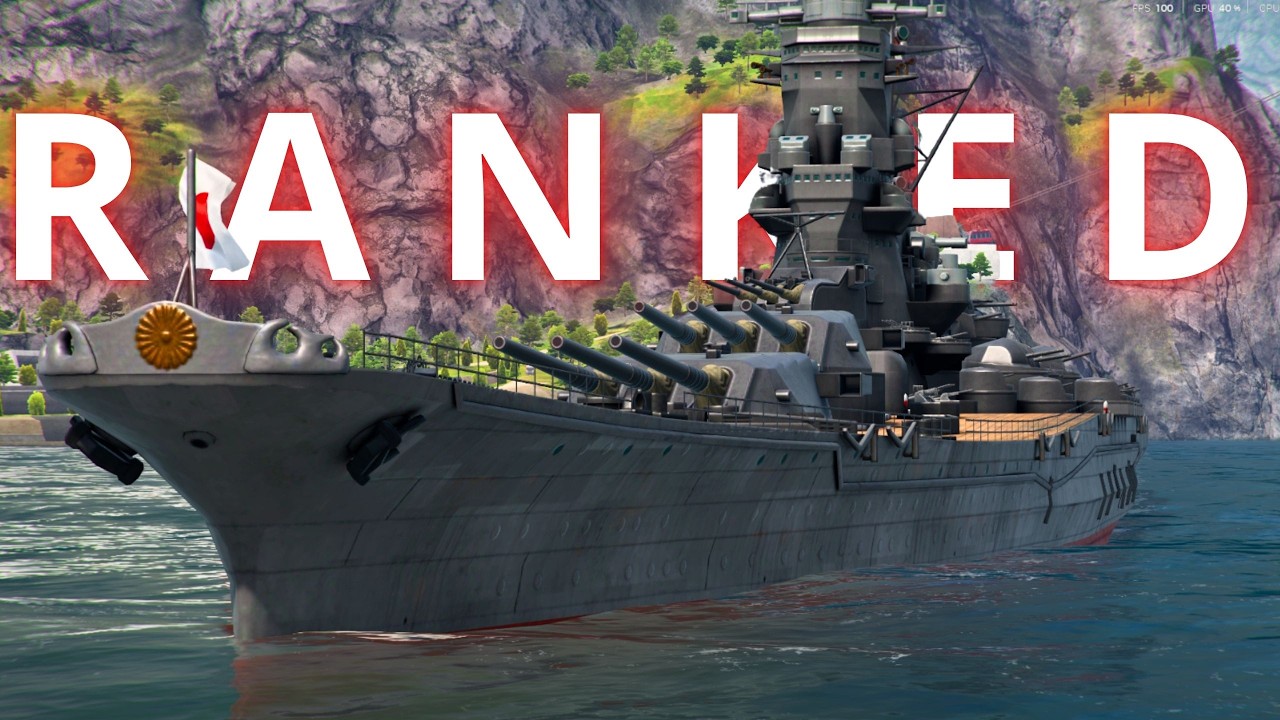 S o l o   R a n k e d - This F2P Battleships. IJN Yamato - Modern Warships