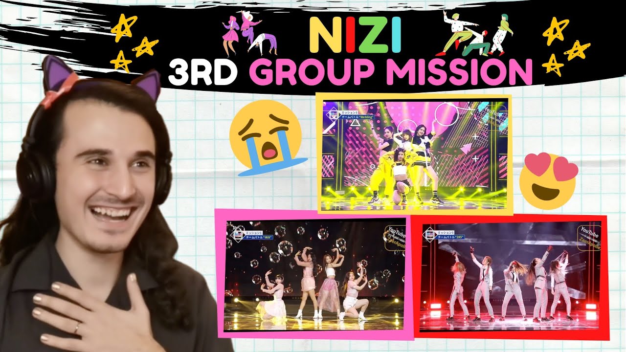 Reaction to NIZI PROJECT (虹プロ) 3rd Group Mission - IRIS, 2K5, & We Bling | TEARS OF HAPPINESS!