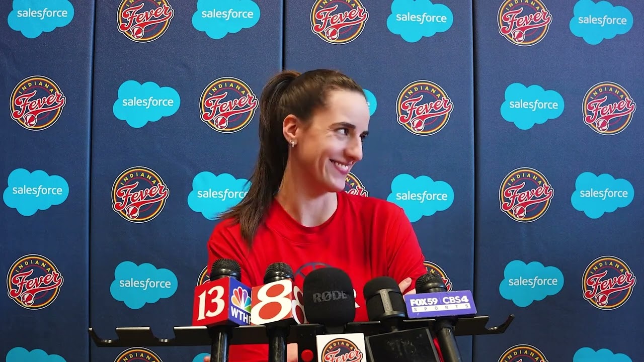 Кейтлин Кларк: Пресс-конференция после тренировки | Индиана Фивер | WNBA | 20.07.26