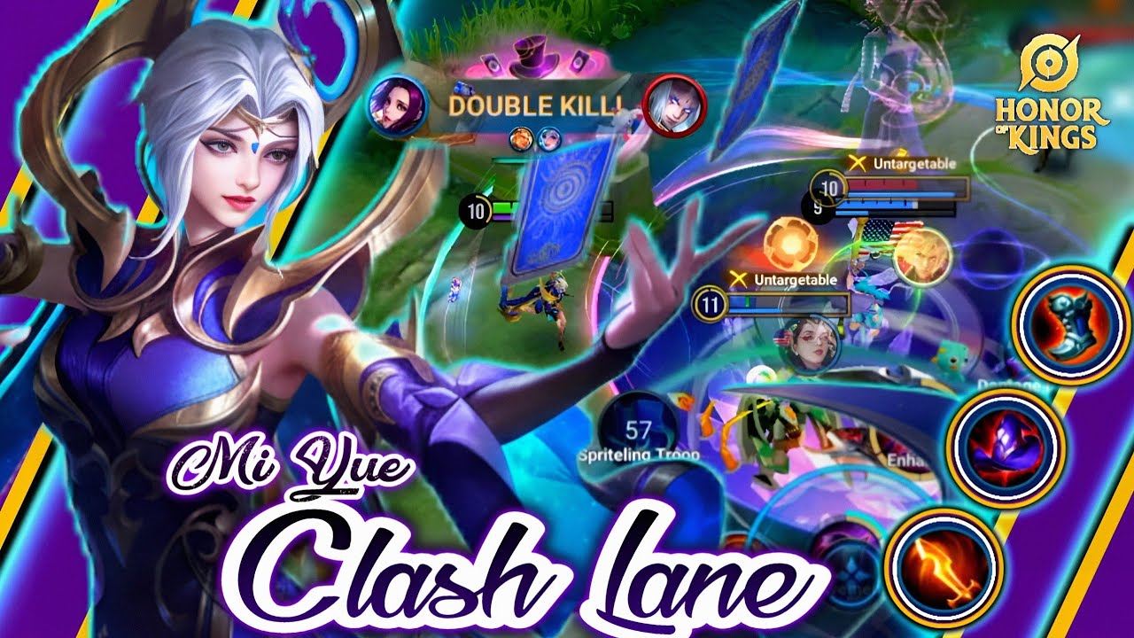 MI YUE CLASH LANE!! OP TAPI JARANG DI PICK?! | BUILD & ARCANA | HONOR OF KINGS | #25