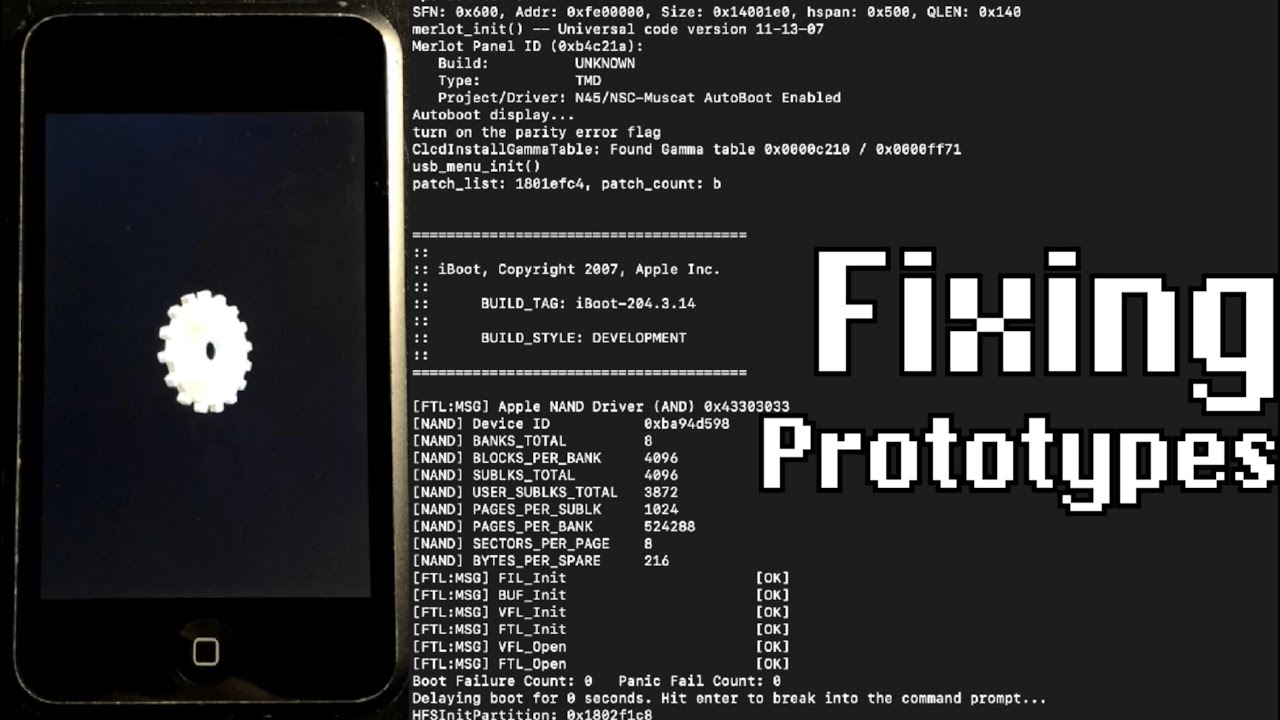 Apple Prototype Firmware Restoration - Reviving Apple Engineering Units to Their Full Potential!