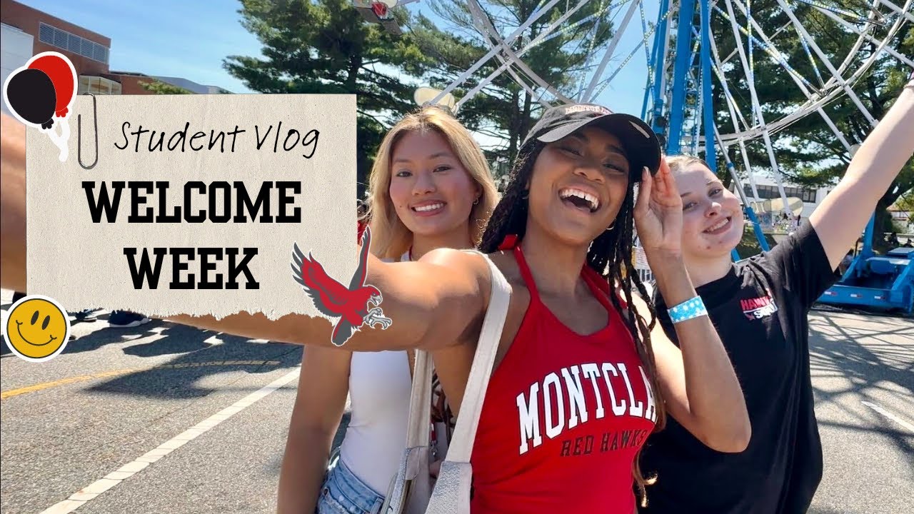 How To Find Events Your First Week at Montclair | Student Vlog