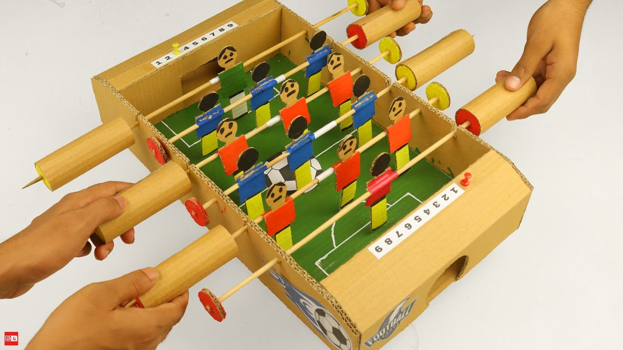 How to Build Amazing Football Table Game for 2 Players | Soccer Table