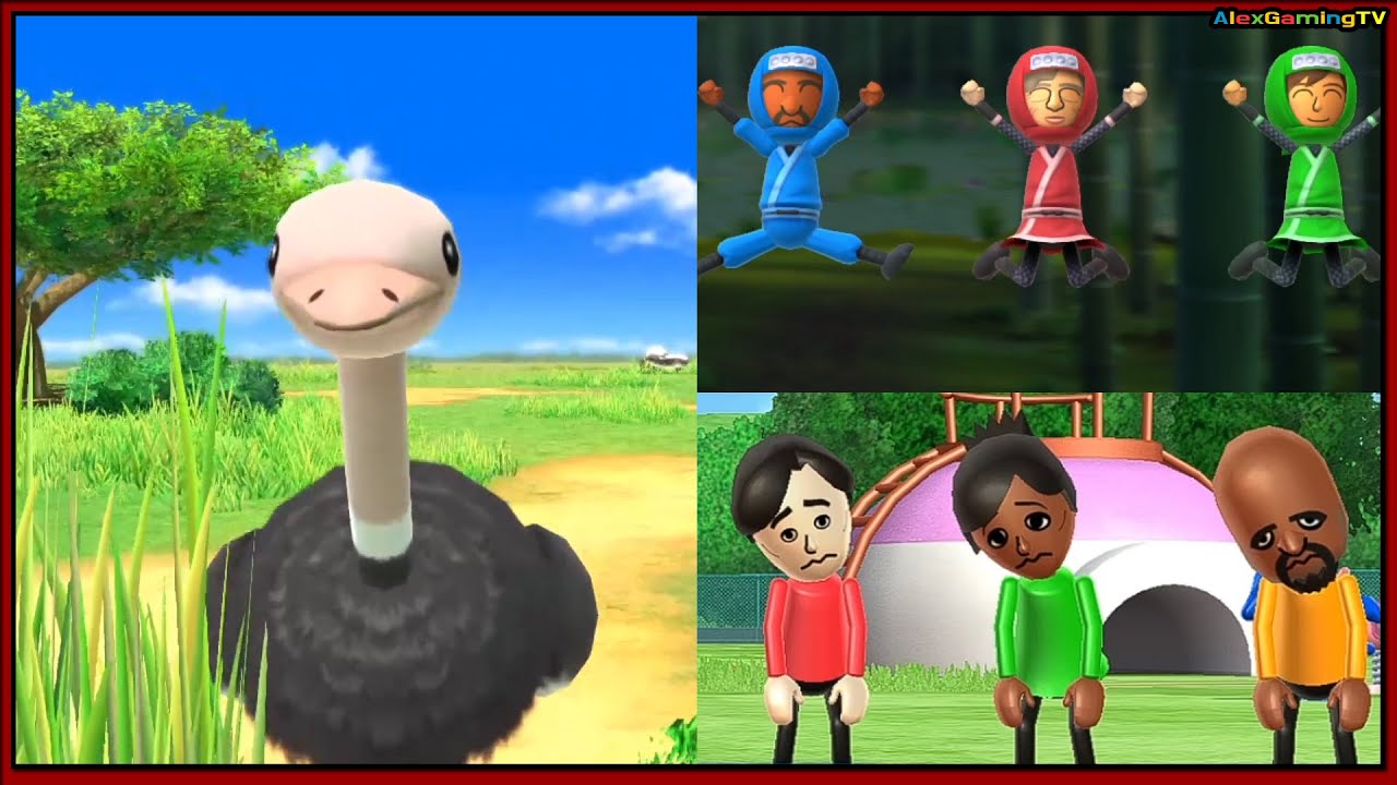 Wii Party U & Wii Party Mini game continuous play!  (Wii 파티 U) Let's Start !  #069 | AlexGamingTV
