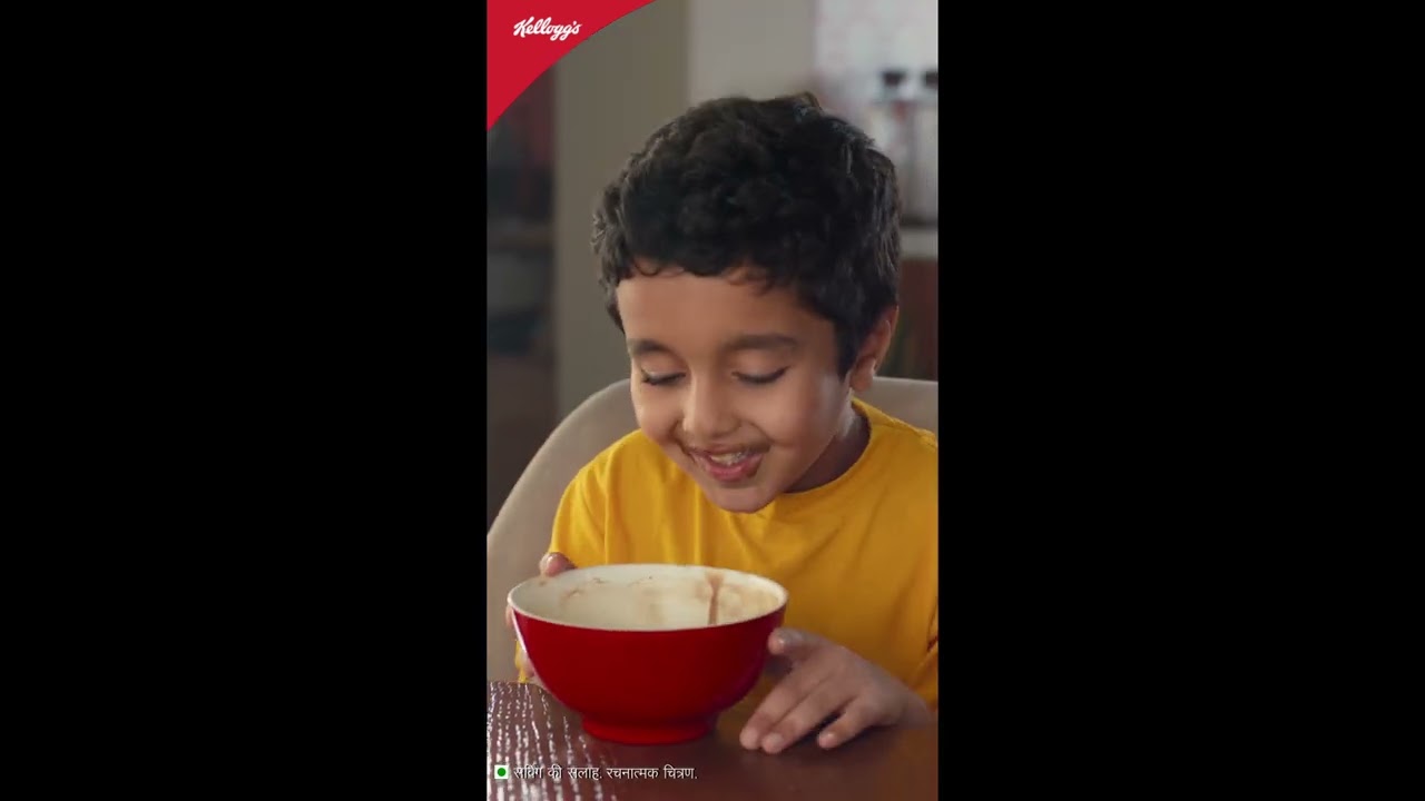 Kellogg&rsquo;s Multigrain Chocos | Мультизлаковая энергия, больше шоколада | 30 сек. на хинди