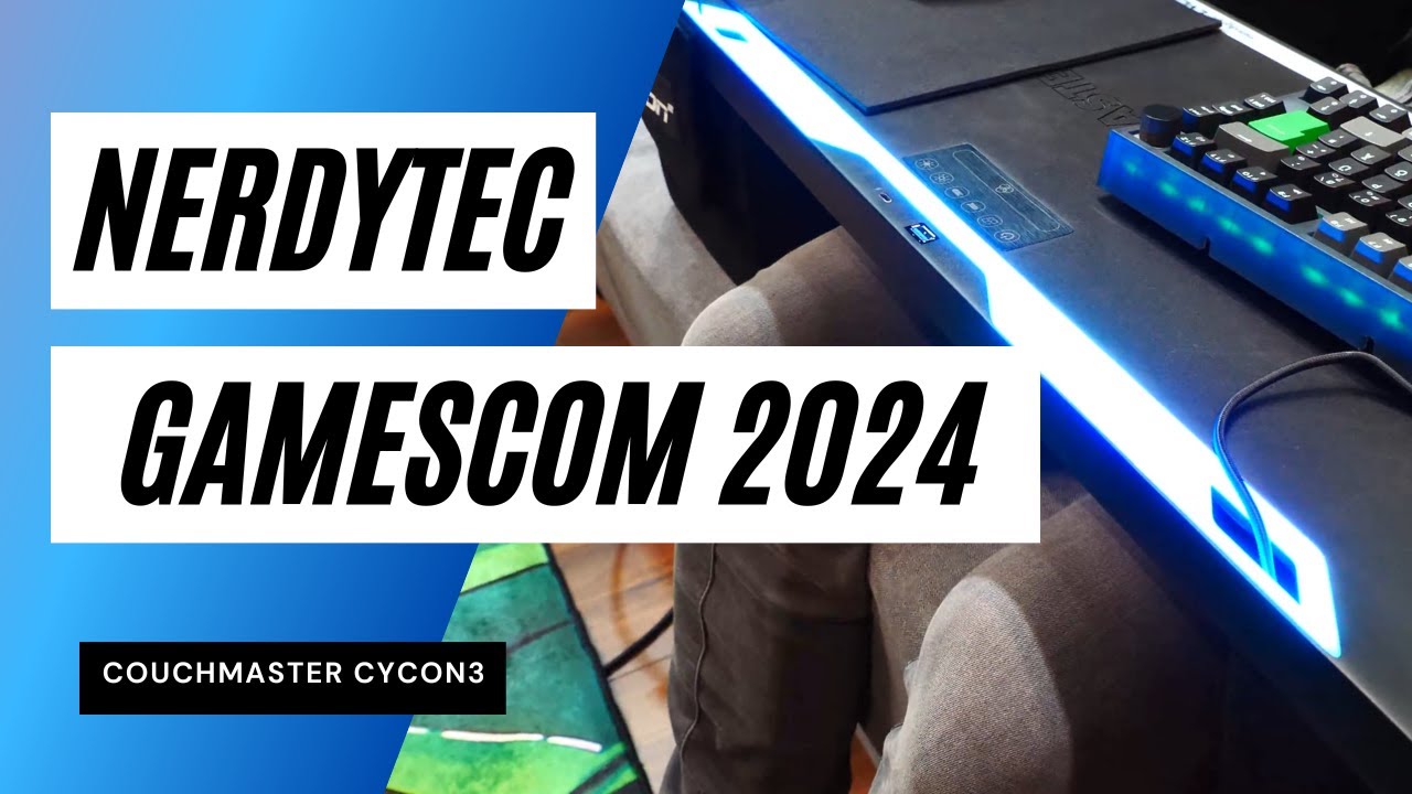 Nerdytec Couchmaster Cycon3 auf der gamescom 2024