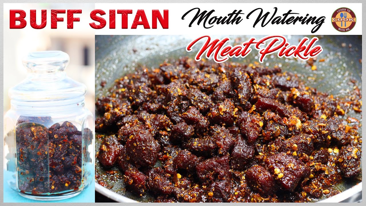 BUFF SITAN | Spicy & Delicious Meat Pickle Recipe | मासुको अचार