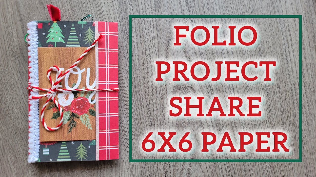 Проект Folio Project Share с использованием бумаги Hobby Lobby 6x6 | Идеи для декорирования/украш...