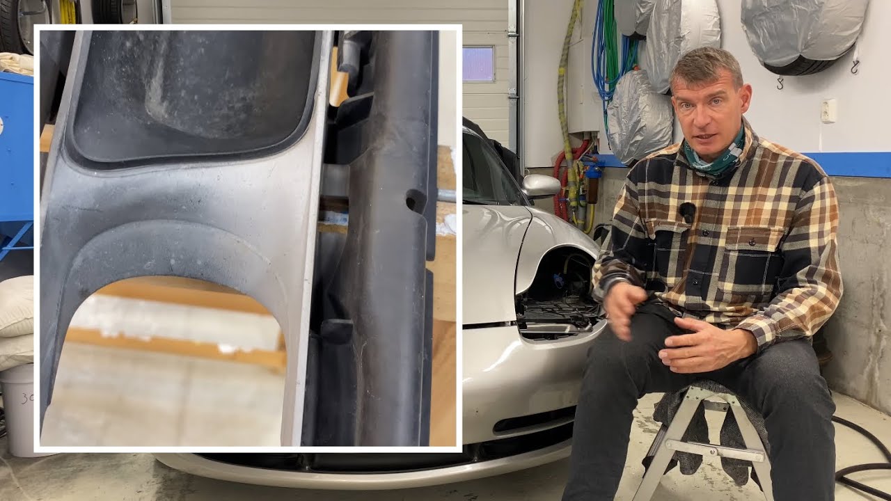 Porsche 911 - mer om plast-fornyelse