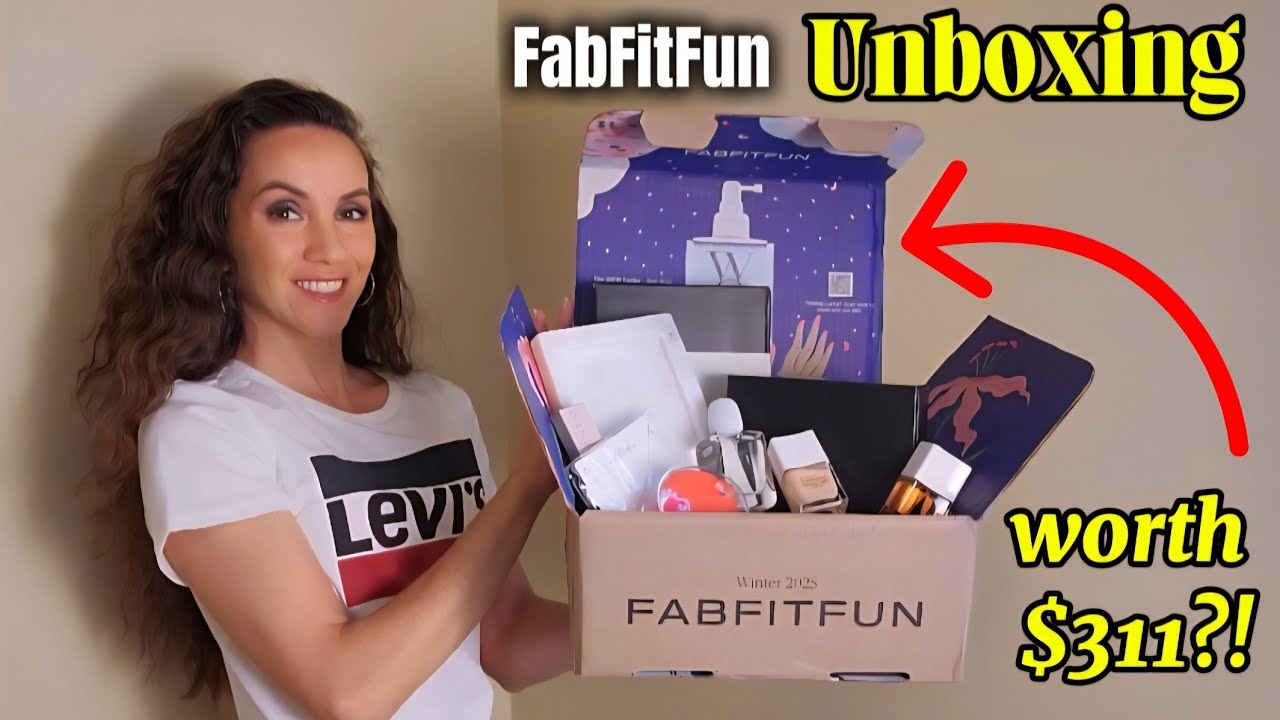 FabFitFun Winter Unboxing | What's Inside A $311 Box 
