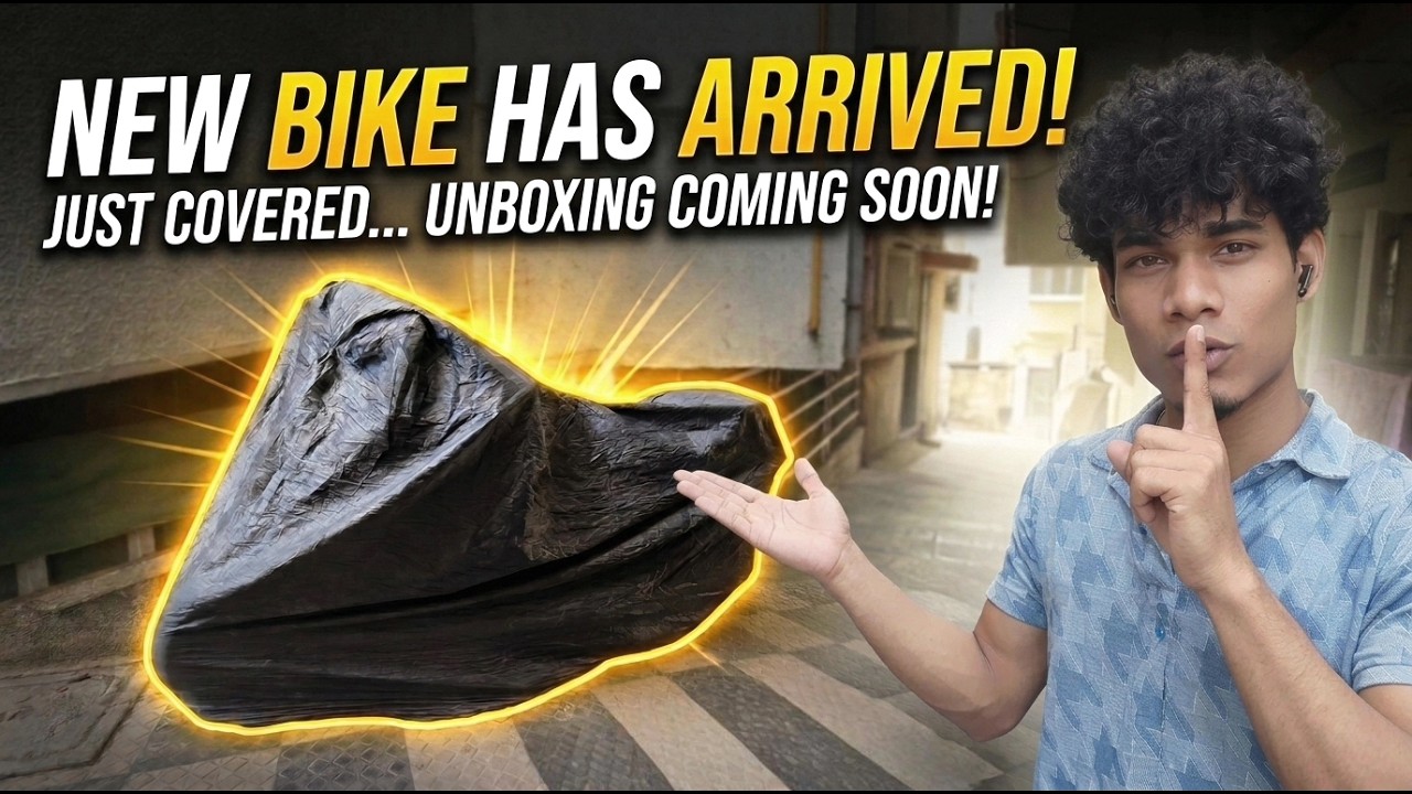 🤫 Shh... The New Bike Has Arrived! 🔥 My New Bike is Finally Here... #motovlog #rider 