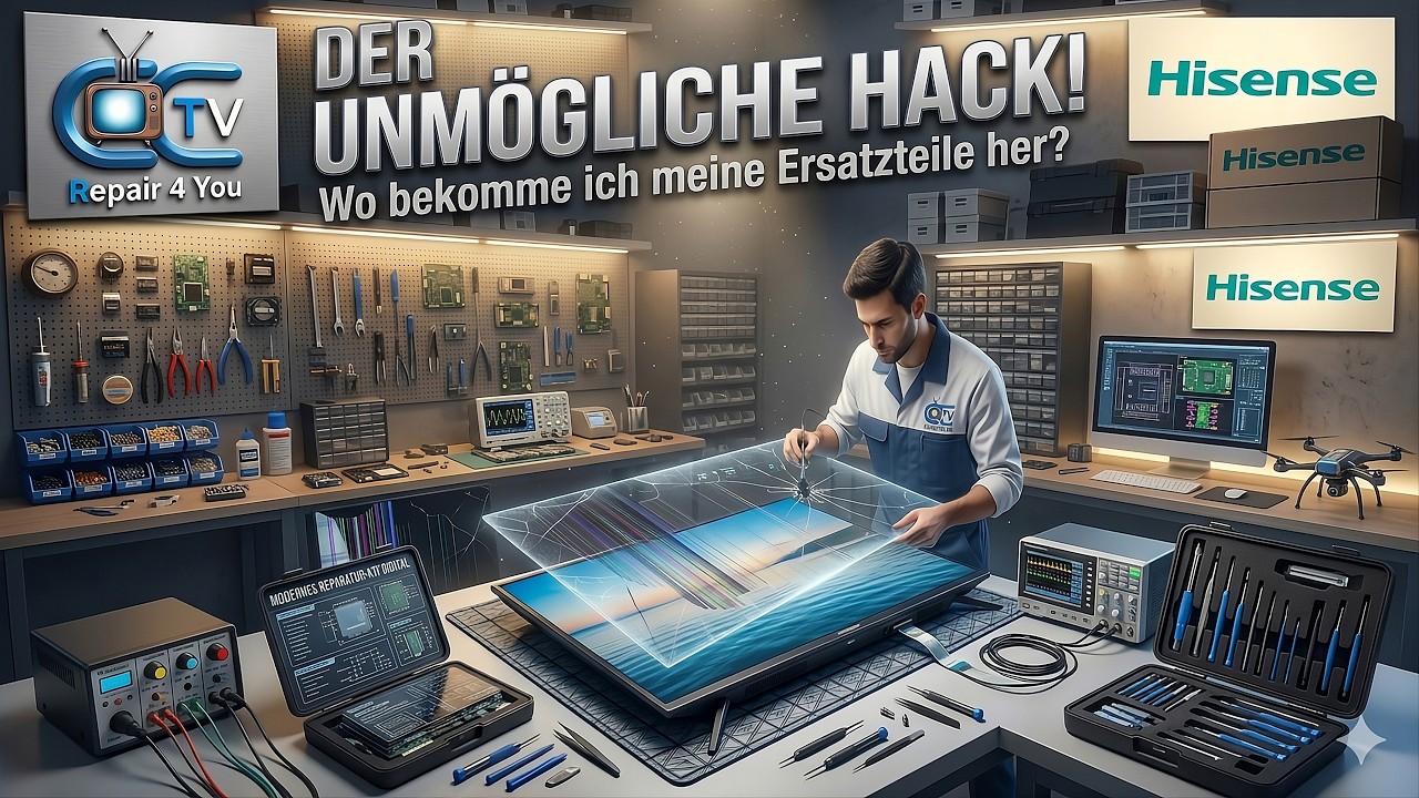 Wie generiere ich Ersatzteile für meine TV Reparaturen - How i generate Spare Parts for my TV Repair