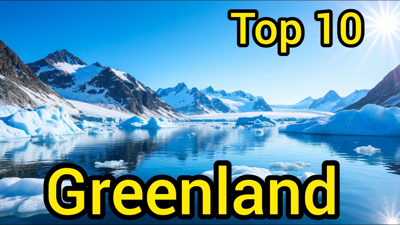 Top 10 | GREENLAND : Amazing Places