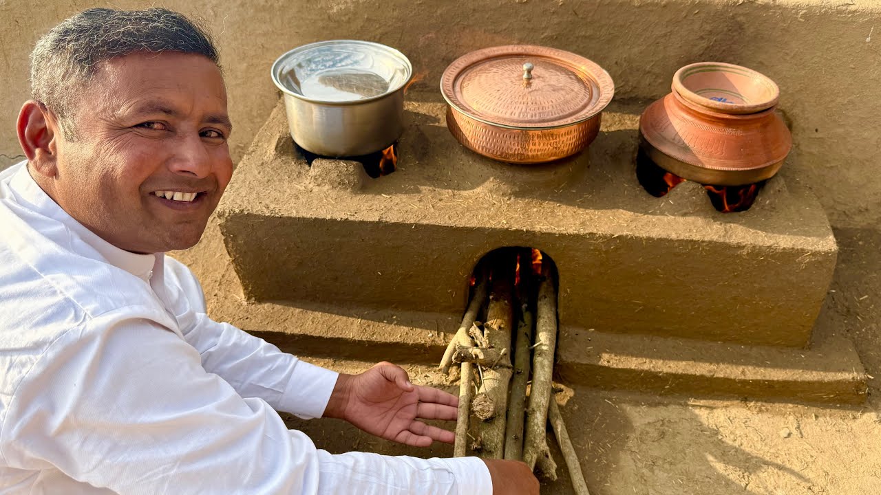 How to Make Multiple Clay Stove I Primitive Technology Stove | Outdoor Chulha I Village Stove Making