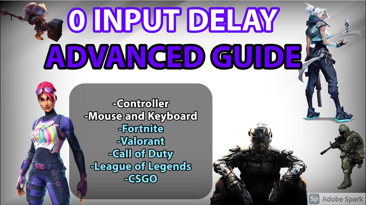 0 INPUT DELAY on Controller and Mouse and Keyboard (Advanced Guide) 