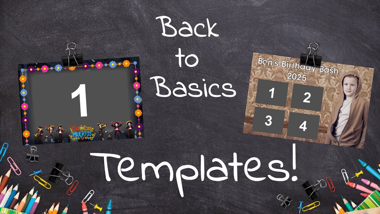 Back to Basics - Template Basic for Darkroom Booth 2025