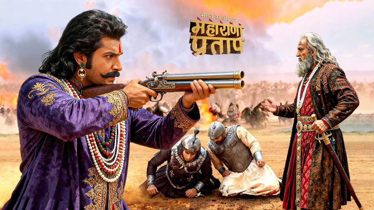 महाराणा प्रताप ने बन्दूक से विस्फोट किया औरंगज़ेब का सिर | भारत का वीर पुत्र | Maharana Pratap 2026