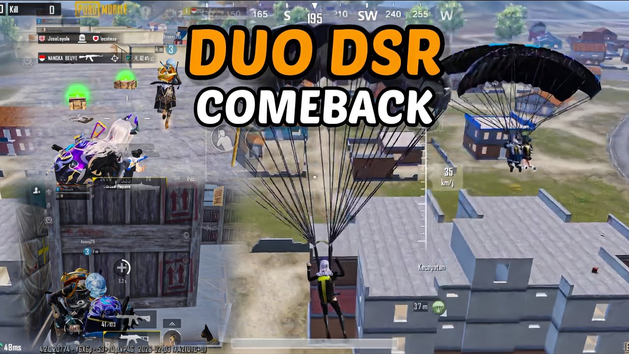 DUO DSR COMEBACK | STARKLEUNG PUBG Mobile 4.2