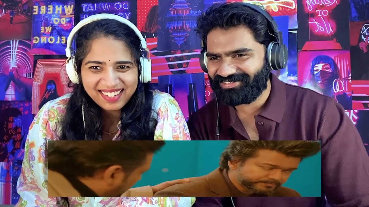 The Greatest of All Time Bloopers Reaction | Thalapathy Vijay ❤️ #thegoat