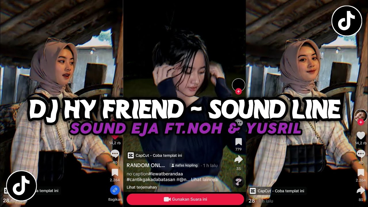 DJ HY FRIEND - SOUND LINE | DJ NOFIN ASIA VIRAL TIKTOK SOUND YUSRIL & EJA FT.NOH