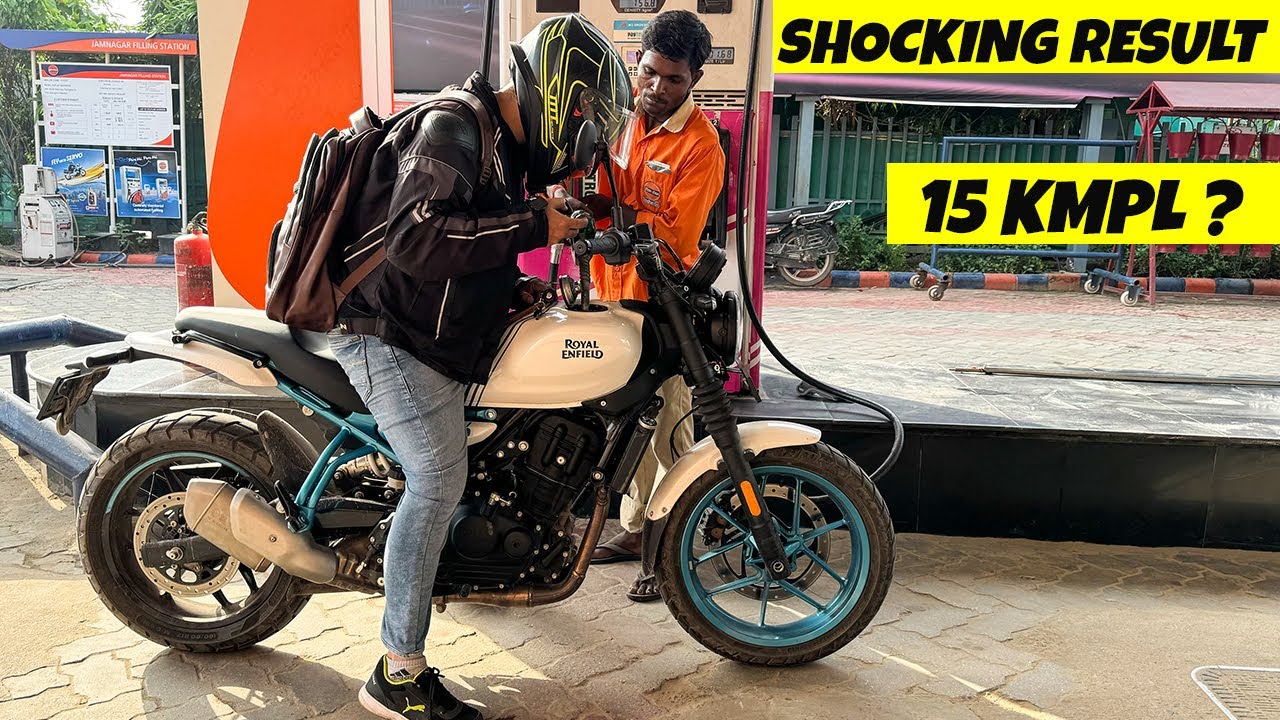 Royal Enfield Guerrilla 450 Mileage Test After First Service. And Q & A