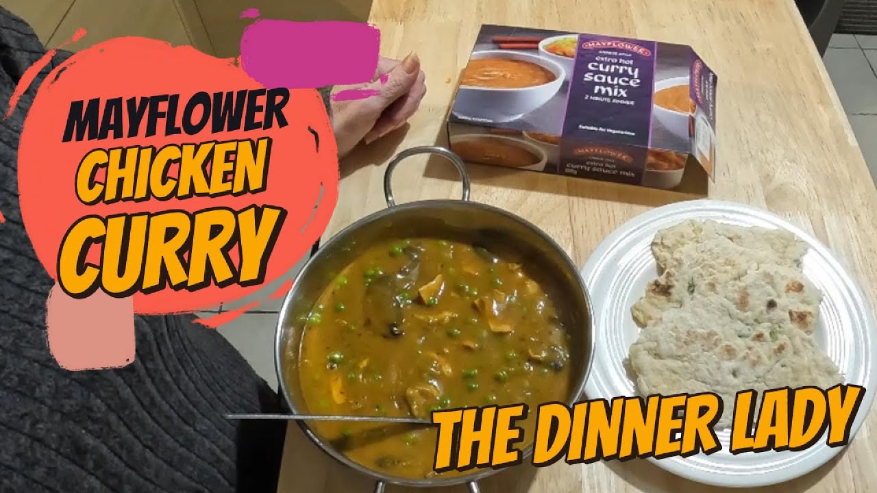 MAYFLOWER CHICKEN CURRY & HOMEMADE FLATBREADS