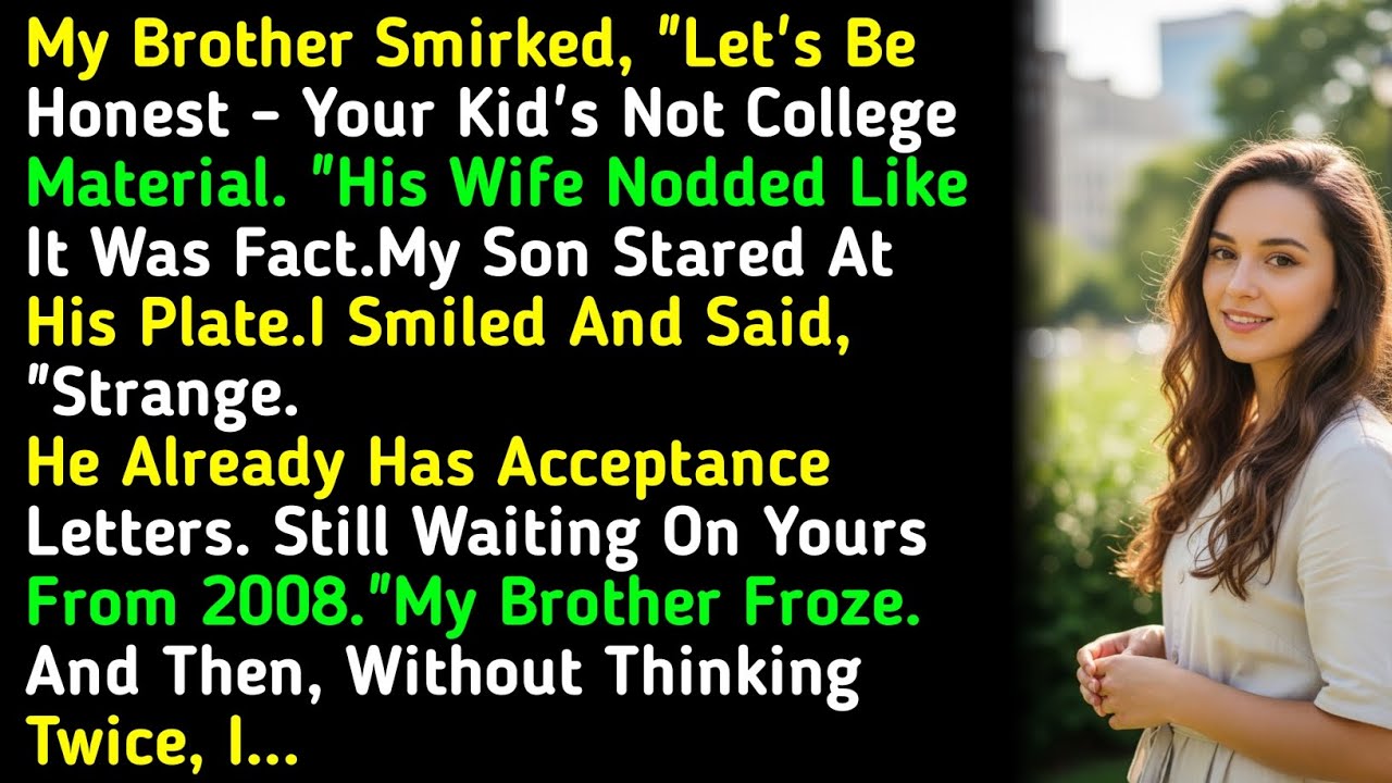 My Brother Smirked, 