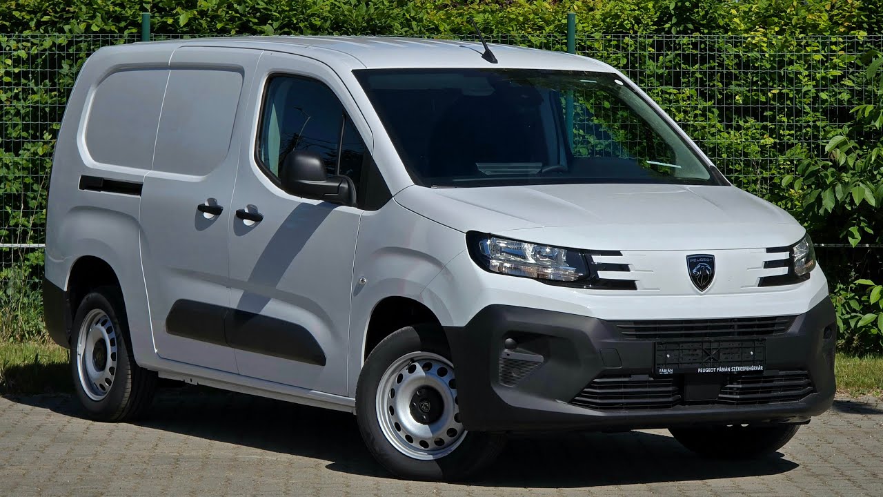 NEW 2024 Facelift Peugeot Partner L2 1.5 BlueHDi 130 Icy White