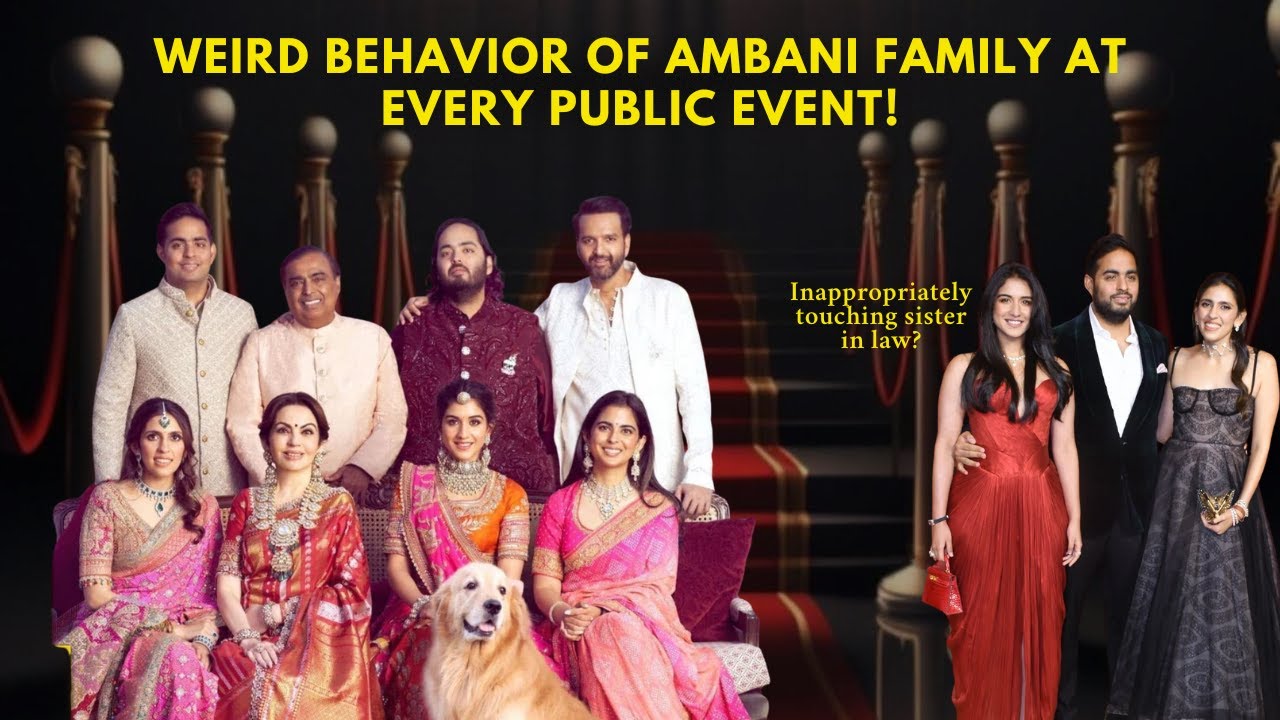 Akash Ambani's inappropriate behavior | Shlokha being disrespected 