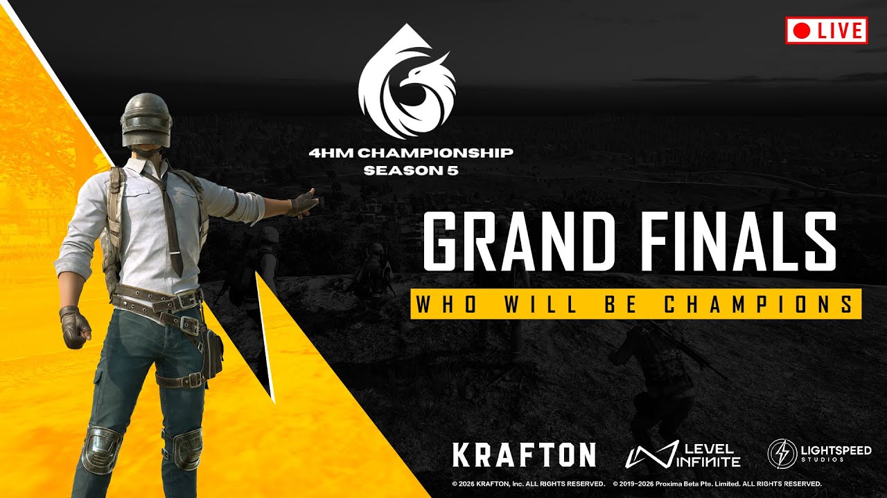 GRAND FINAL || 4HM CHAMPIONSHIP SEASON 5  LIVE